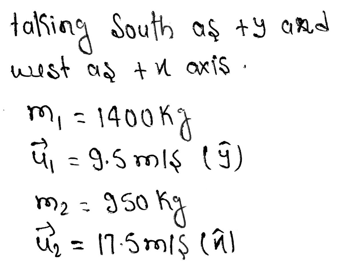 Physics homework question answer, step 1, image 1